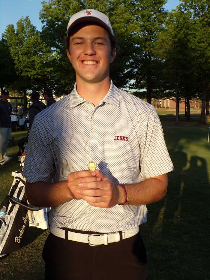 Jenks golfer Cale Von Brunt